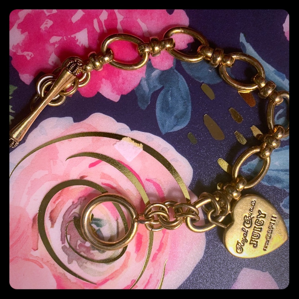 Just Couture Heart Charm Bracelet